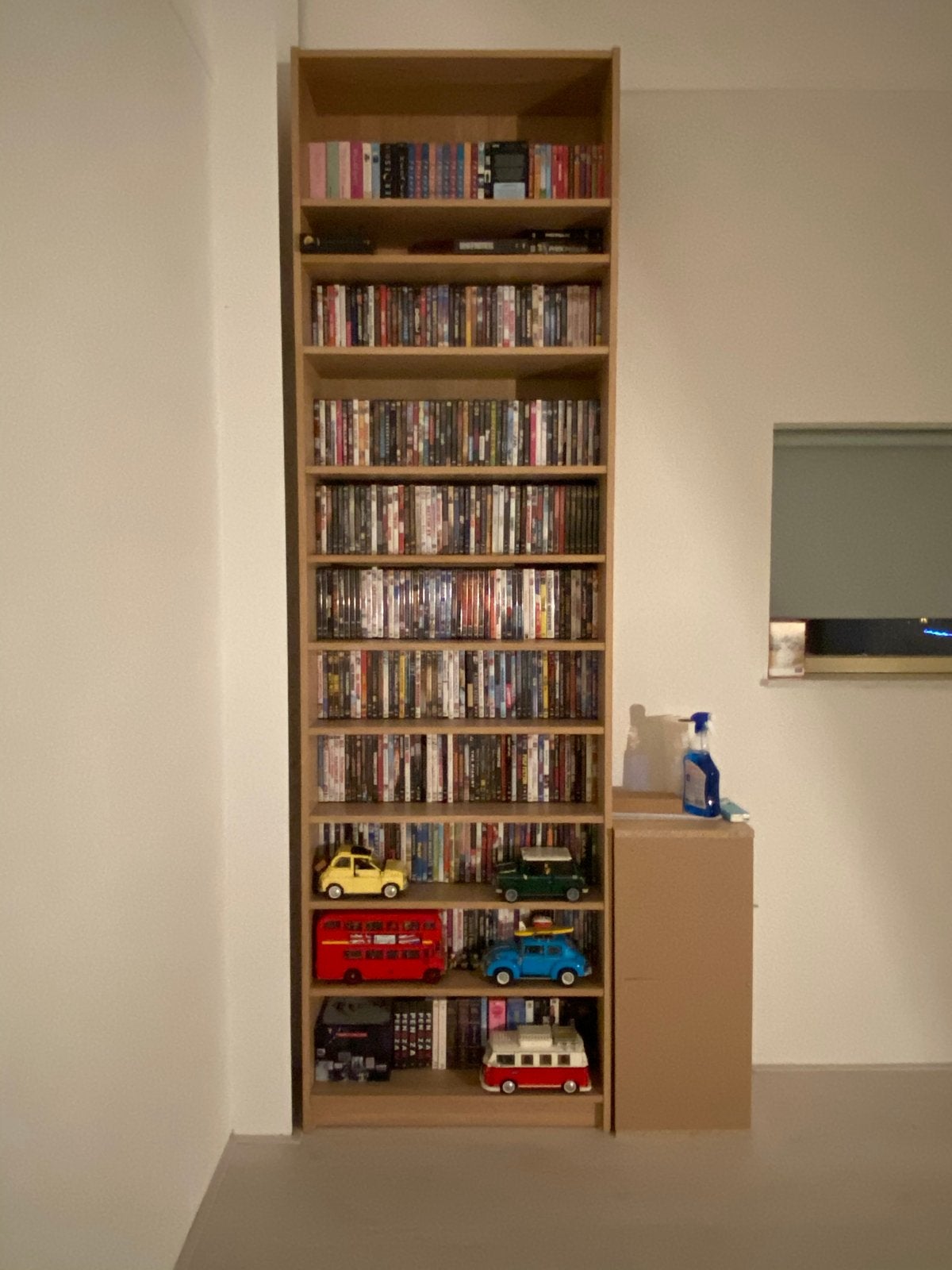 IKEA Billy Boekenkast - 80x202 cm met 5 planken, Met plank(en), Gebruikt, 200 cm of meer, Minder dan 25 cm