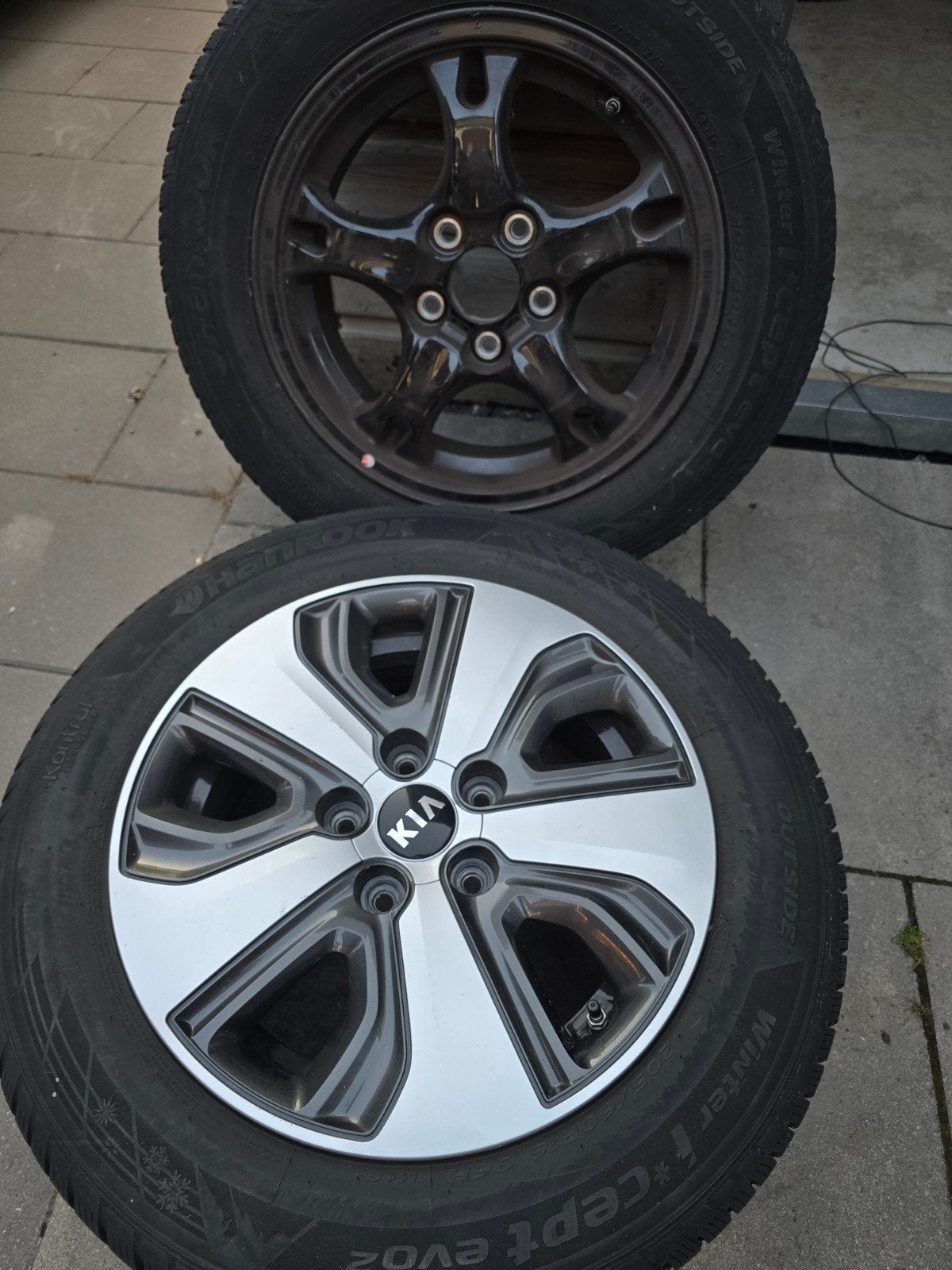 Kia Niro PHEV Wintervelgen met banden + TPMS, Ophalen, Gebruikt, 16 inch, Banden en Velgen
