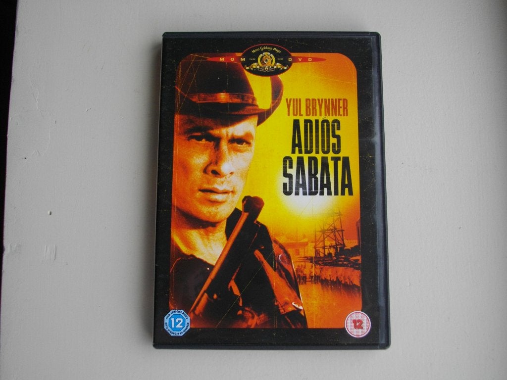 Adios Sabata (1970, Yul Brynner) DVD, 1960 tot 1980, Engels, Alle leeftijden, Nederlands