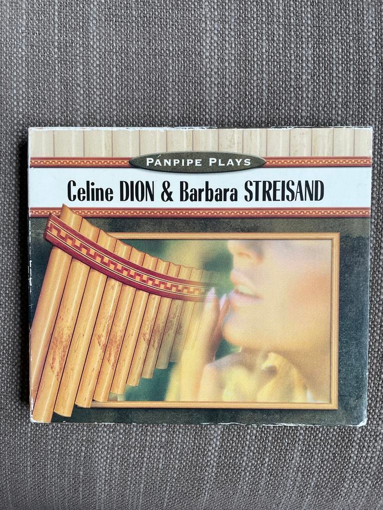 Panpipe Plays - cd Celine Dion & Barbara Streisand CD, Ophalen of Verzenden, Zo goed als nieuw