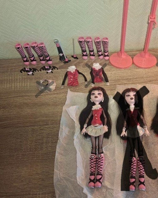 Basic G1 Draculaura poppen en accessoires los te koop, Verzenden, Gebruikt, Pop