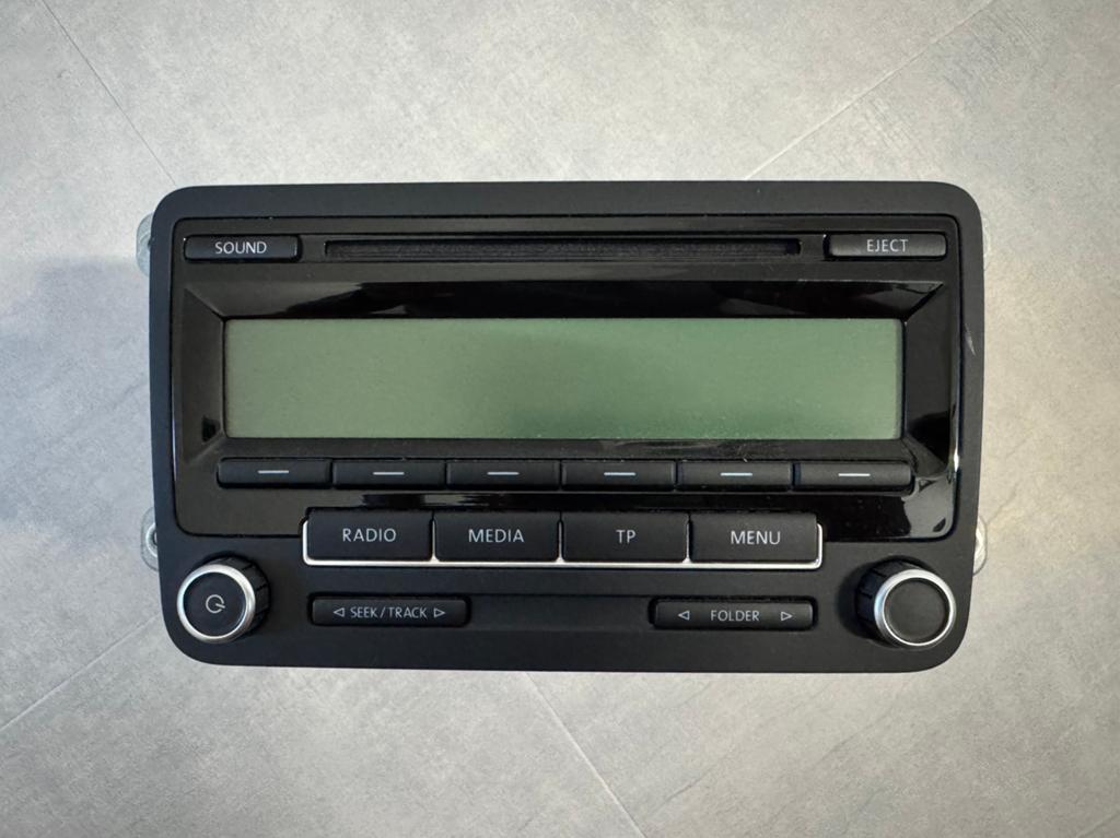 VW golf 6 originele autoradio, Auto diversen, Autoradio's, Ophalen of Verzenden, Zo goed als nieuw