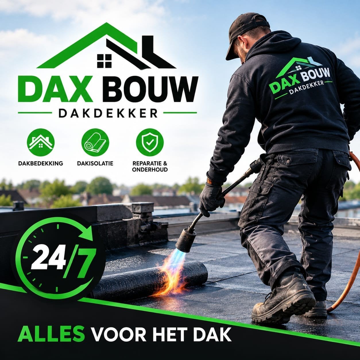 Dax bouw, 24-uursservice, Riet