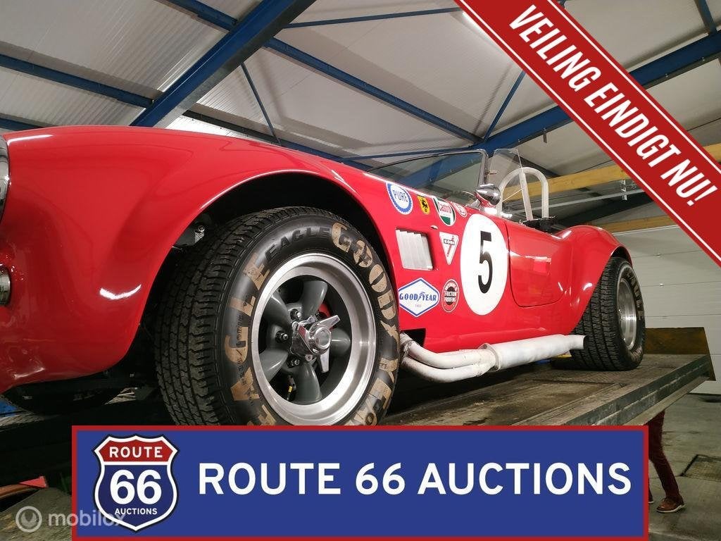 Ford Replica | 1965 | Route 66 Auctions, Auto's, Oldtimers, Overige carrosserieën, Zwart, Bedrijf, Handgeschakeld