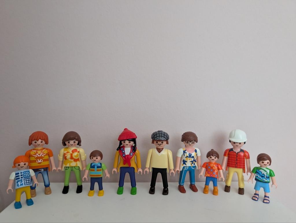 Playmobil poppetjes, familieopstelling, grootouders, Ophalen of Verzenden, Zo goed als nieuw, Complete set