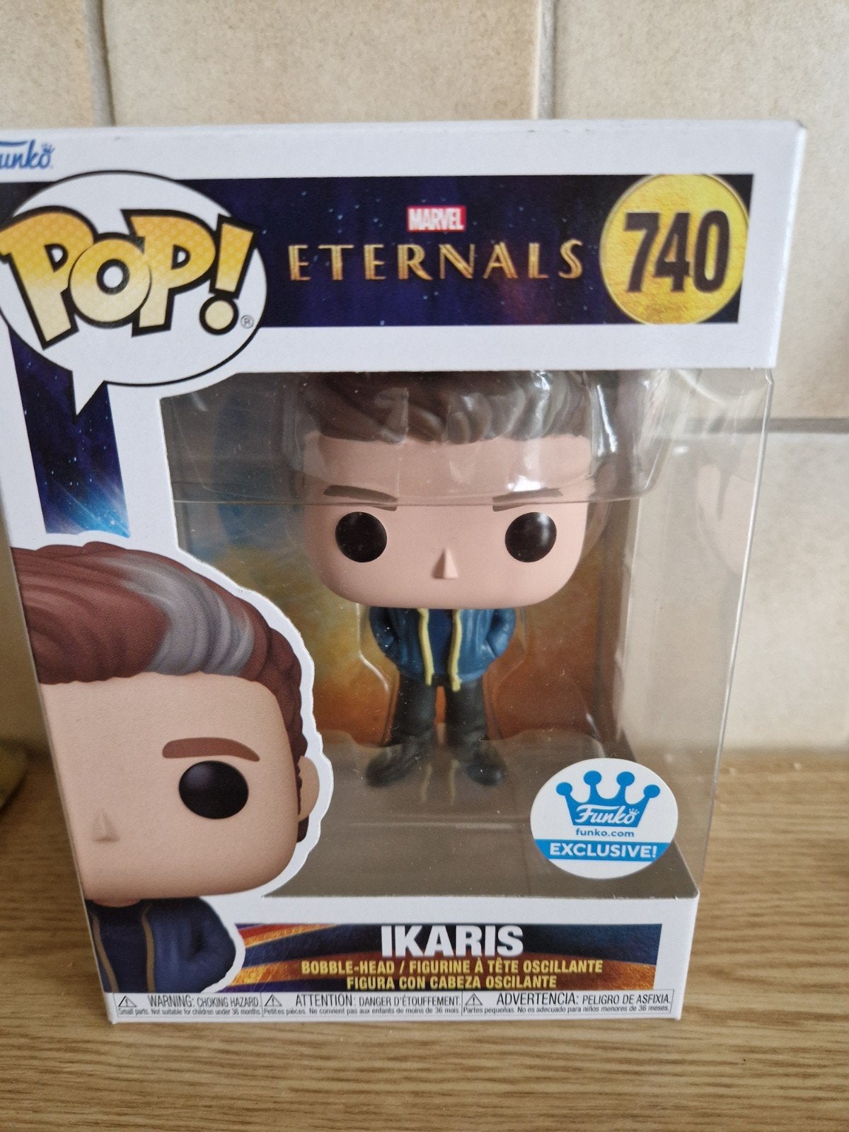 funko pop Ikaris nr 740 eternals, Ophalen of Verzenden, Zo goed als nieuw