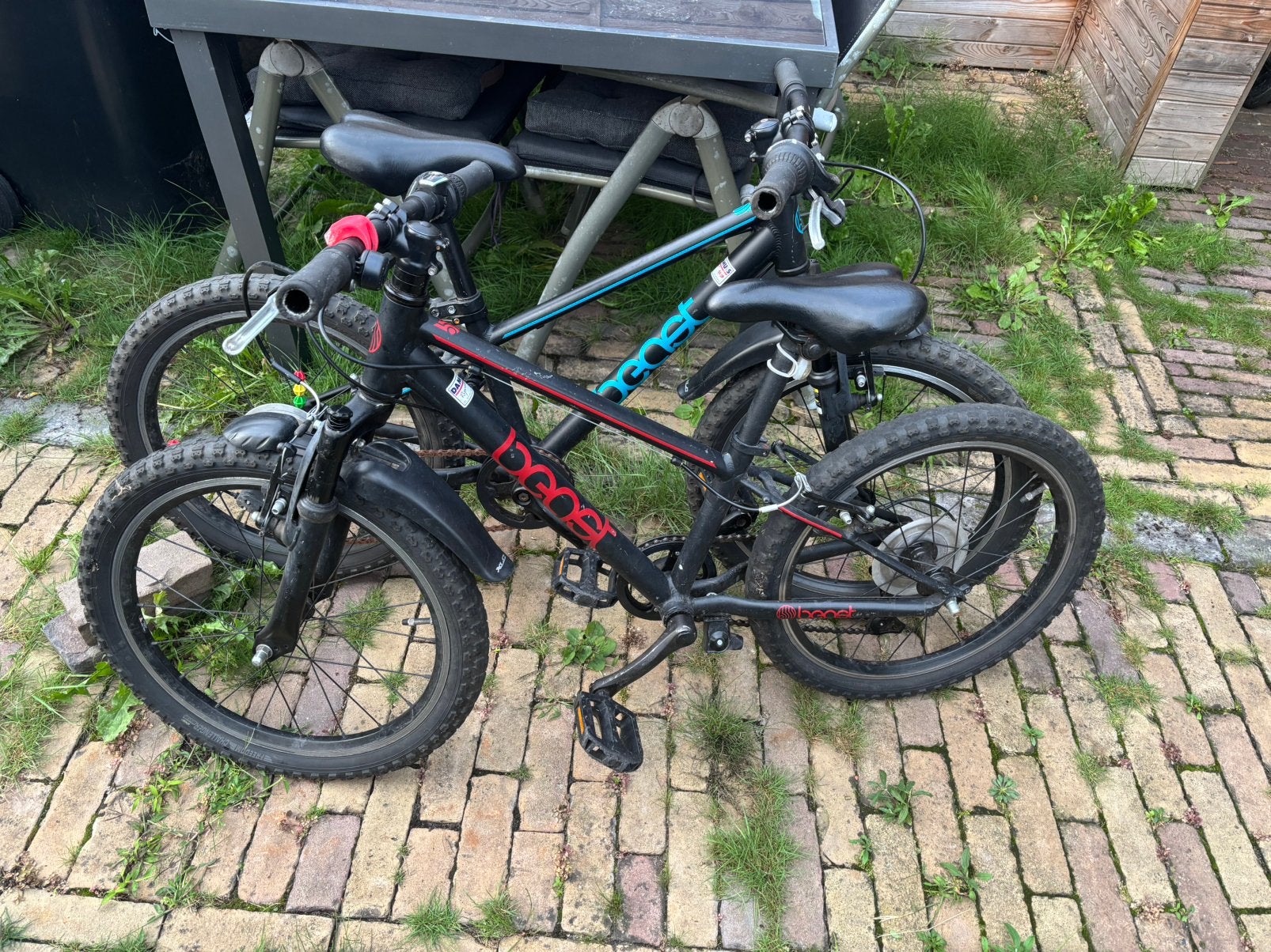 2 oude fietsen, Ophalen, Gebruikt, Versnellingen, 18 inch