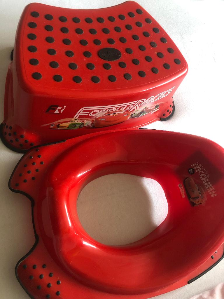 Mqqueen disney krukje en wc verkleiner, Kinderen en Baby's, Ophalen, Gebruikt
