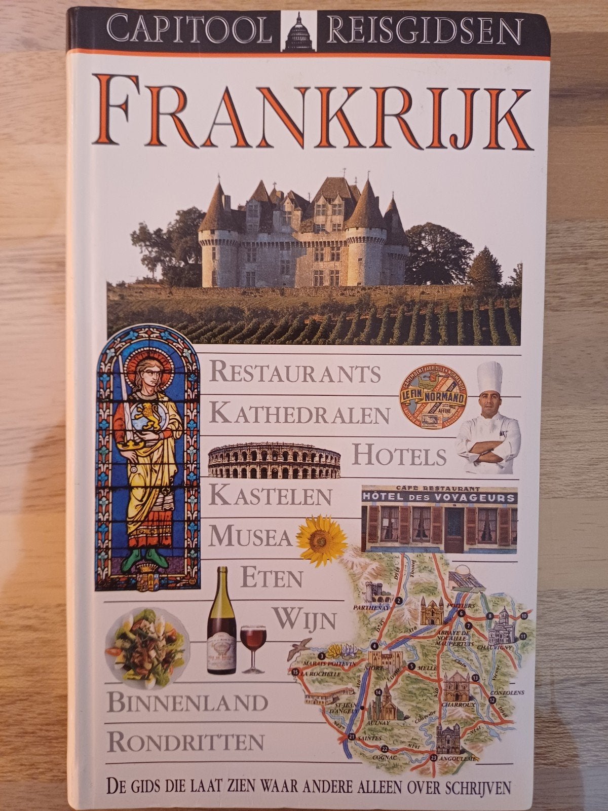 FRANKRIJK  CAPITOOL  cult. Gids FRANKRIJK, Gelezen, Capitool, Europa, Ophalen of Verzenden