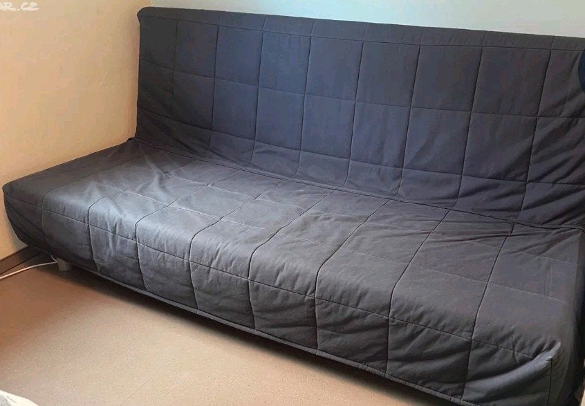 IKEA Beddinge slaapbank - zo goed als nieuw, Ophalen of Verzenden, Zo goed als nieuw, Tweepersoons, 140 cm