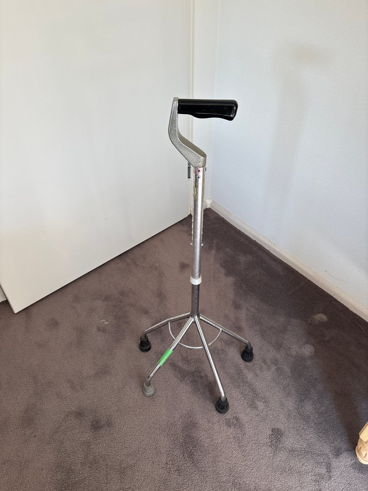 Vierpoot stok, Diversen, Wandelstokken, Ophalen, Verstelbaar, Gebruikt