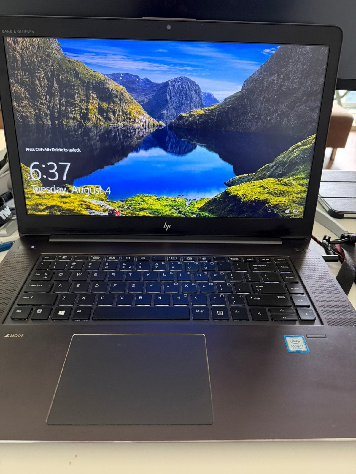 HP Zbook Studio G4 I7-7700HQ 8GB RAM, Computers en Software, 2 tot 3 Ghz, 15 inch, Ophalen of Verzenden, Zo goed als nieuw