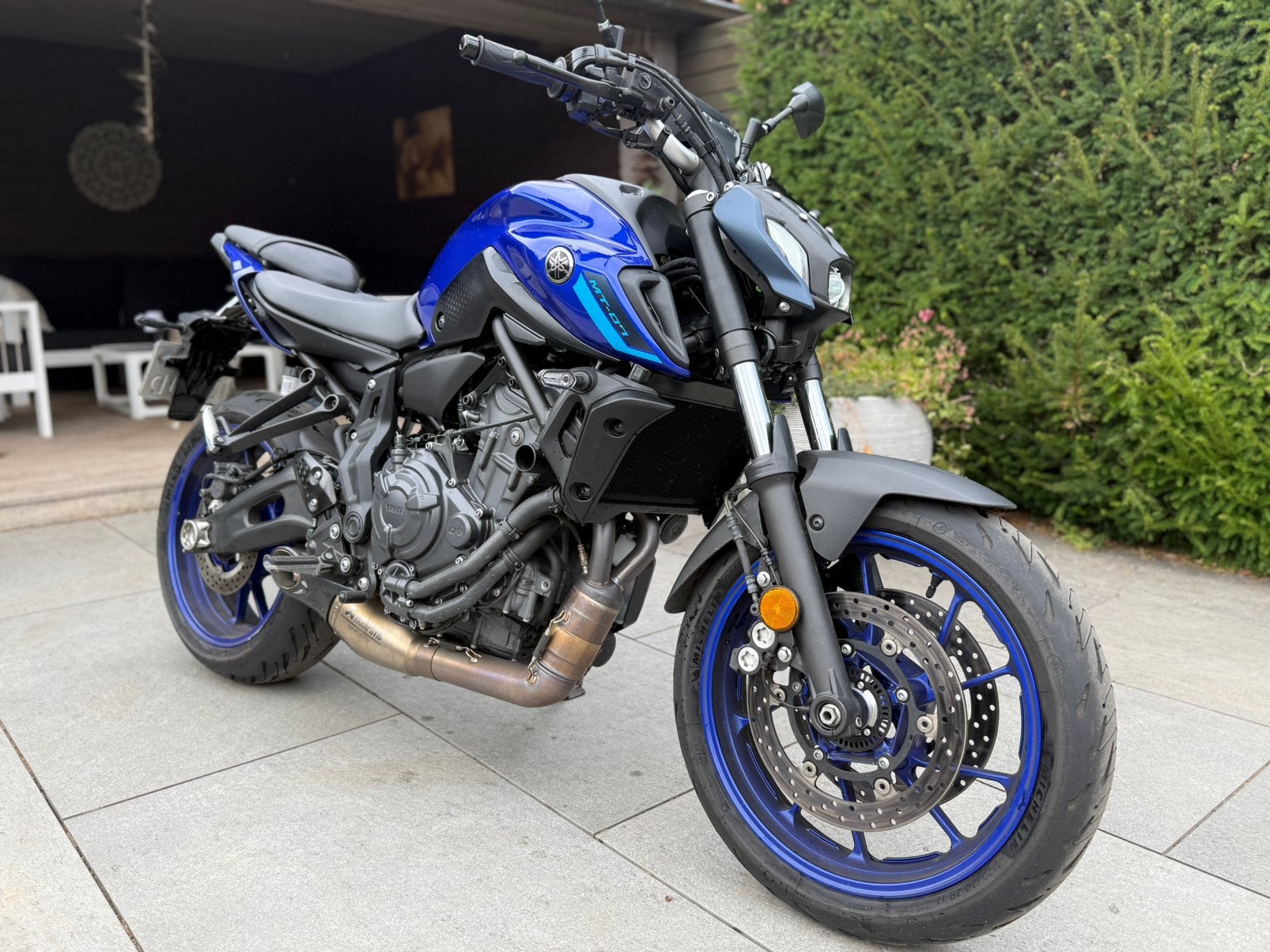 Yamaha MT-07 A2 35KW Akrapovic, Motoren, 2 cilinders, Meer dan 35 kW, Minimaal motorrijbewijs A2, 689 cc