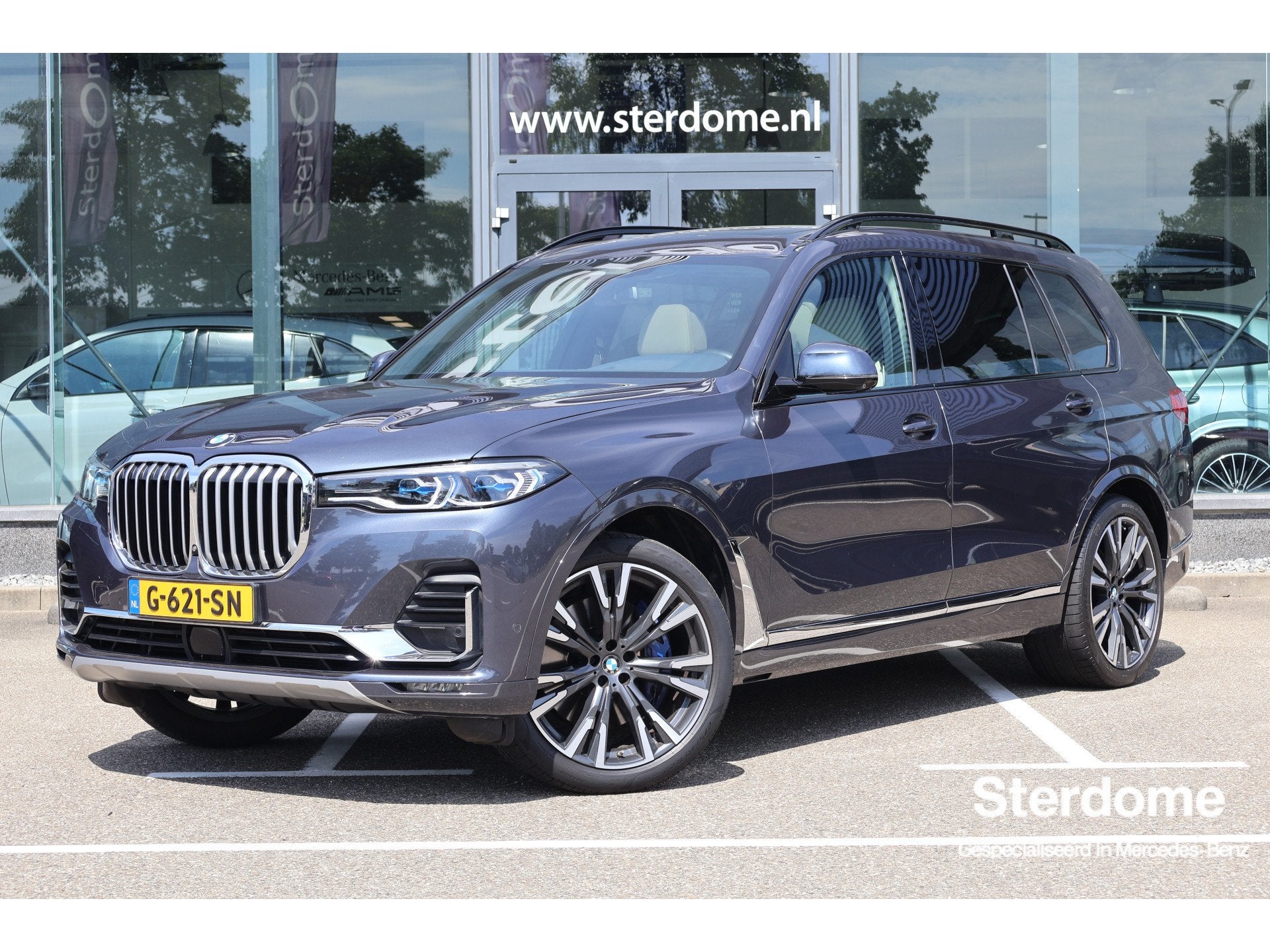 BMW X7 xDrive40i 6p. l 340 PK l Panodak l LASER l Head-up l, Automaat, 12 maanden, Adaptive Cruise Control, Gebruikt