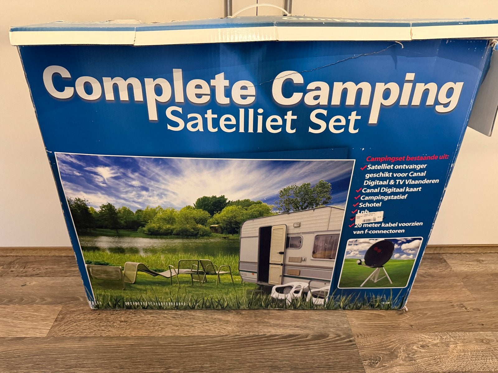 Complete Camping Satelliet Set voor o.a. Canal Digitaal, Ophalen, Zo goed als nieuw