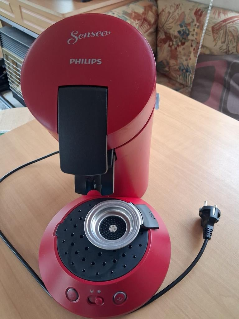 Philips Senseo CSA210/90 A Koffiepadmachine Rood, Witgoed en Apparatuur, Koffiezetapparaten, Afneembaar waterreservoir, Overige modellen