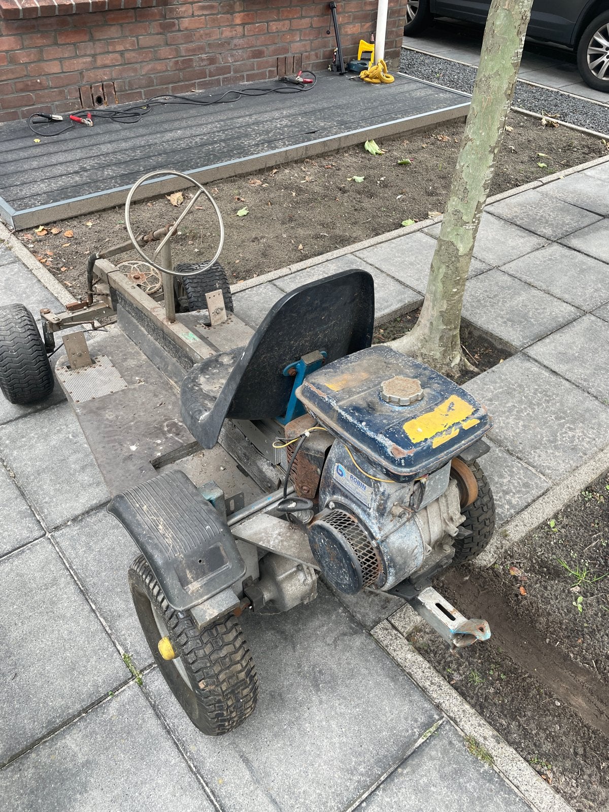 Zelfbouw skelter met motor, Ophalen, Gebruikt, Overige merken, Motor
