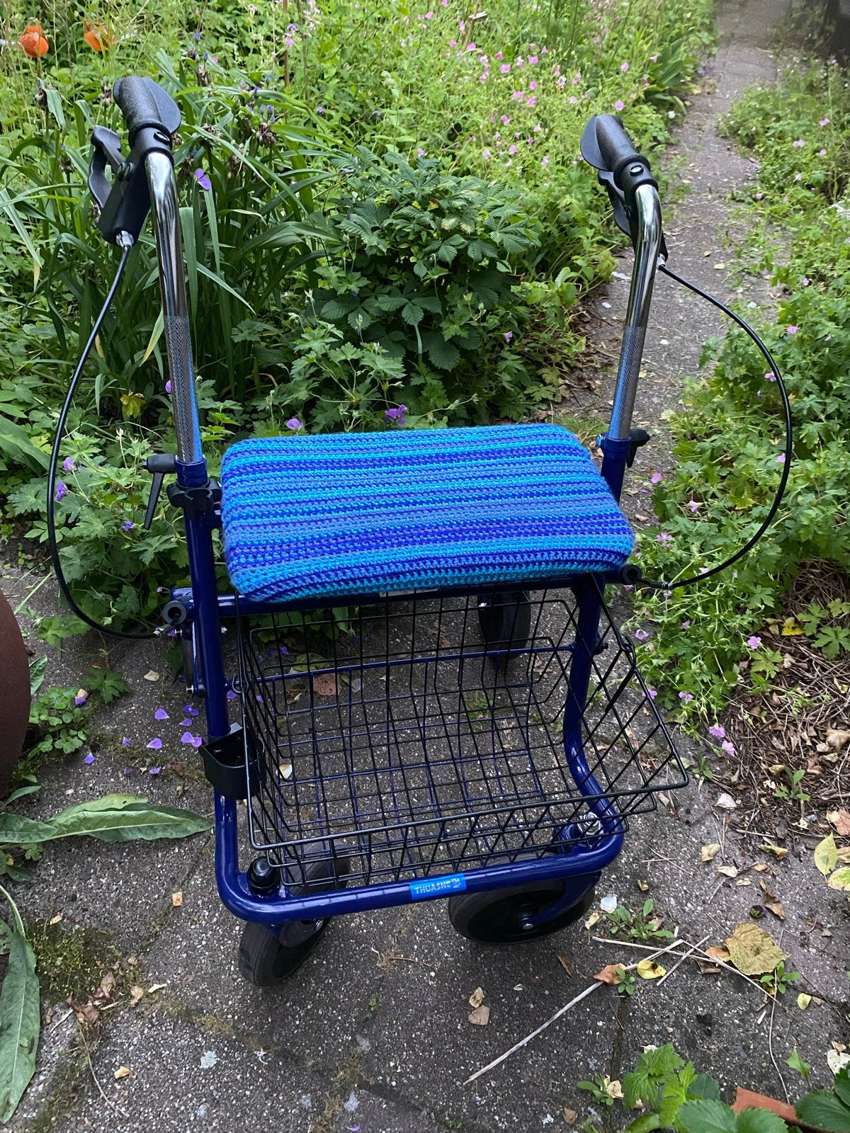 Rollator, Ophalen of Verzenden, Opvouwbaar, Gebruikt