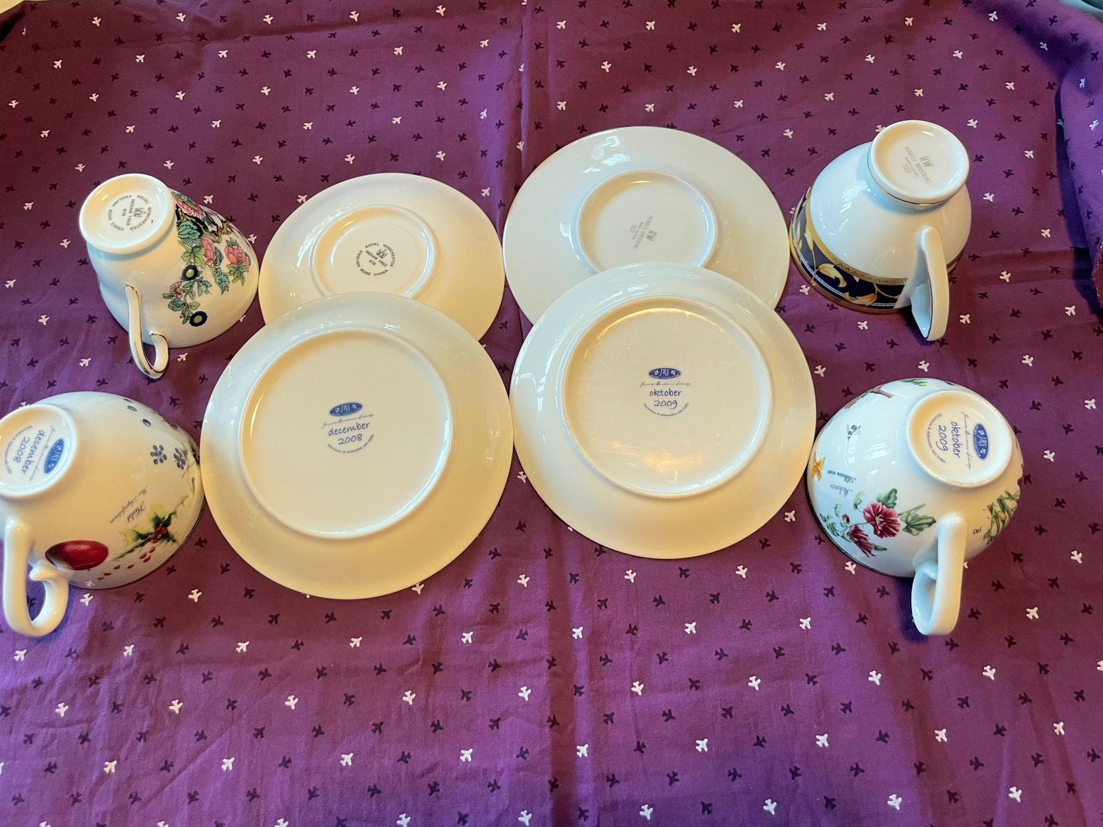 4x koffie kop/schotel. ZGAN!, Antiek en Kunst, Ophalen of Verzenden