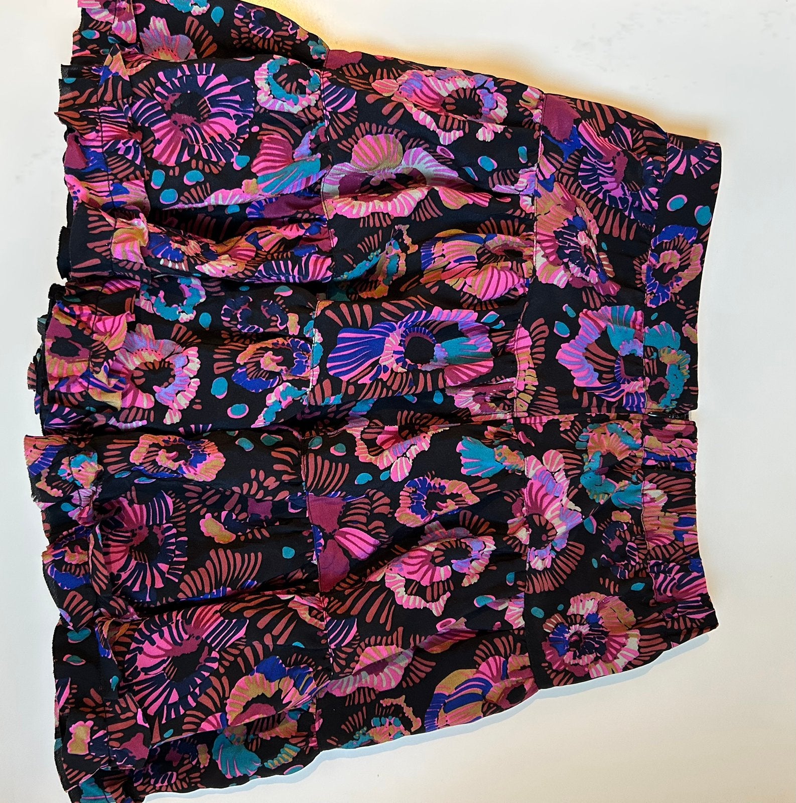 Essentiel Antwerp bloemenprint rokje Maat S, Zo goed als nieuw, Maat 36 (S), Boven de knie, Meerkleurig