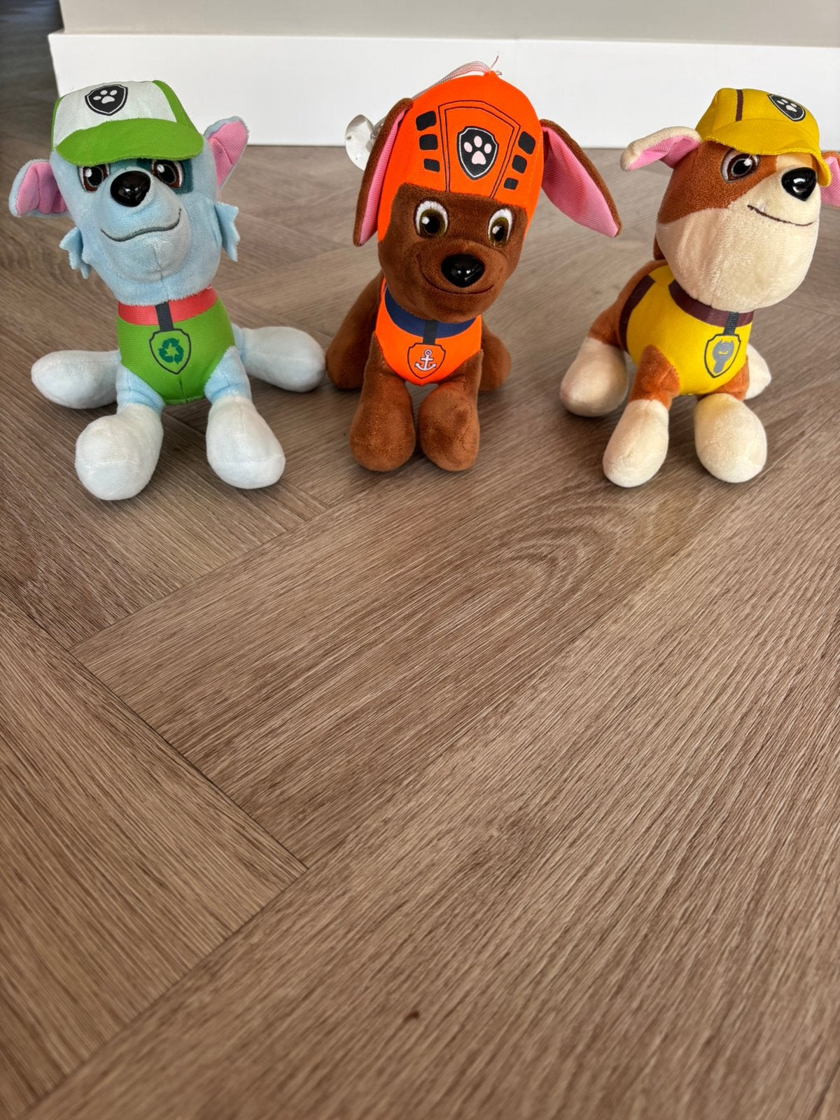 3 Paw Patrol knuffels, nieuw!, Ophalen, Overige merken, Nieuw, Hond