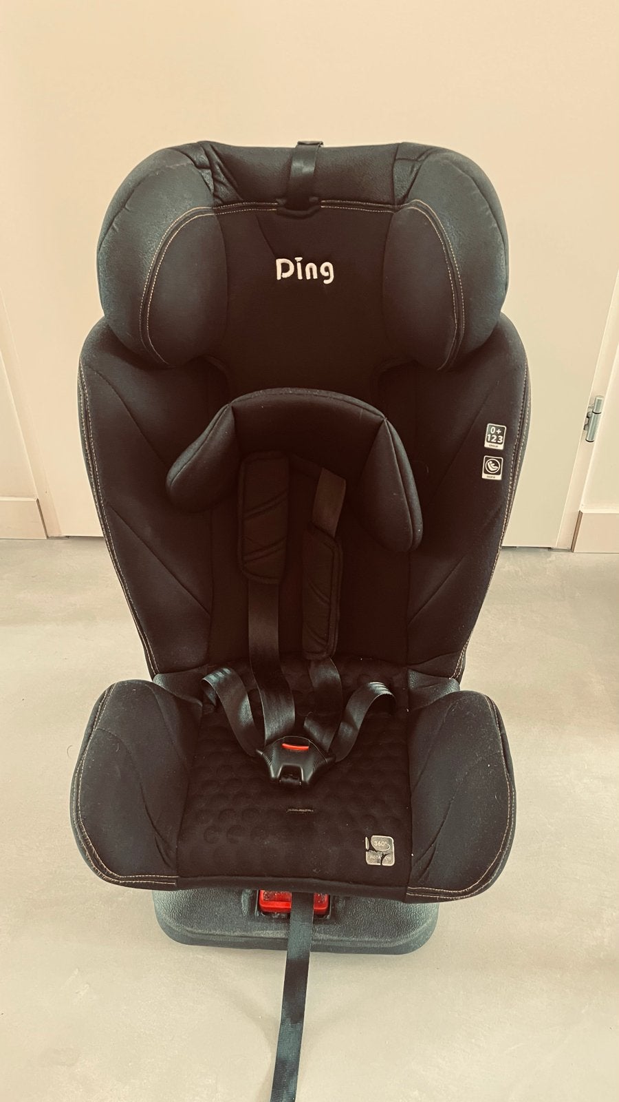 Ding autostoel 0-36 kg met Isofix, Ophalen of Verzenden, Gebruikt, Overige merken, Isofix