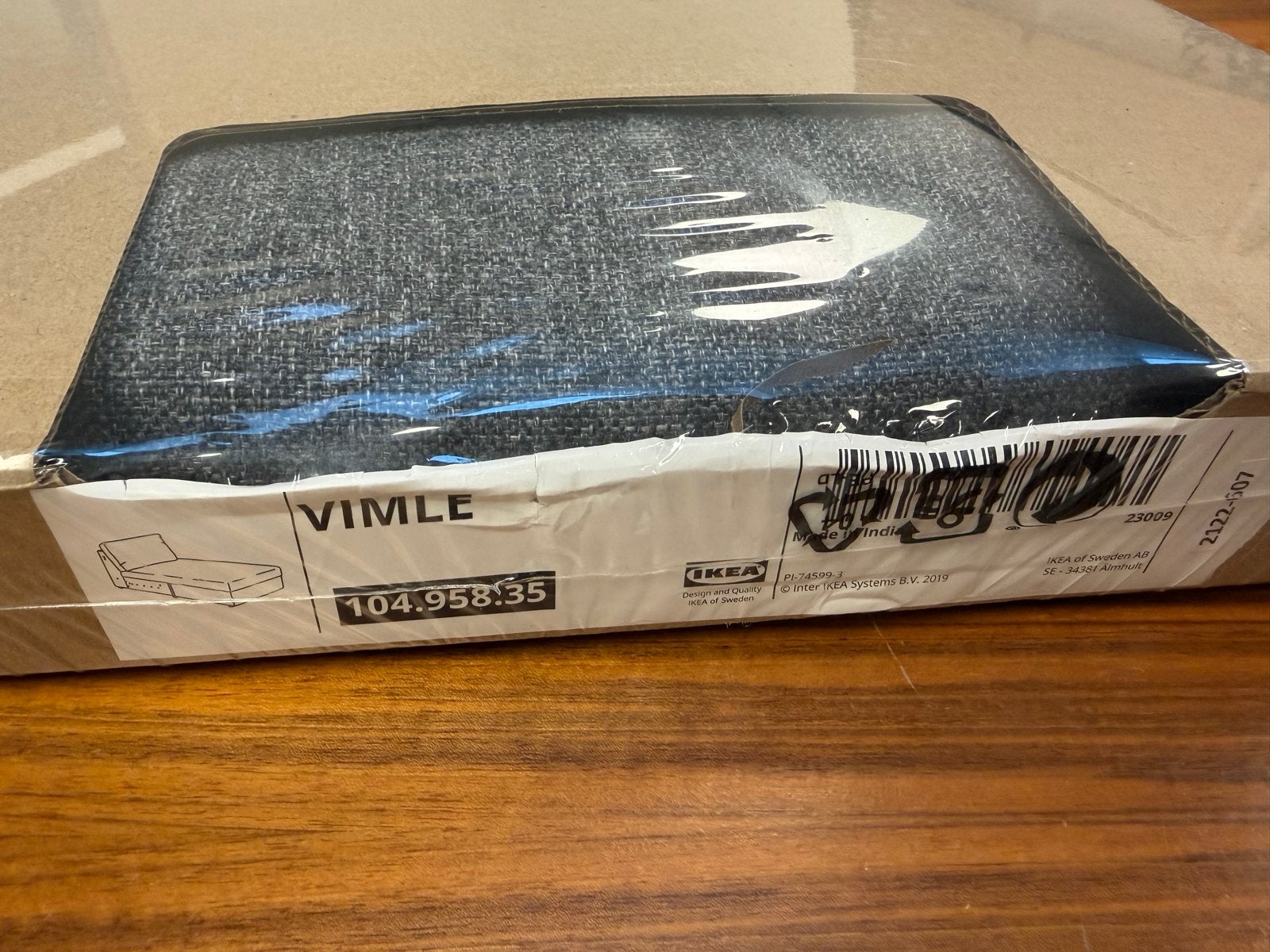 Nieuwe IKEA VIMLE hoes chaise longue element grijs, IKEA, Afneembare hoes, Nieuw, Ophalen of Verzenden