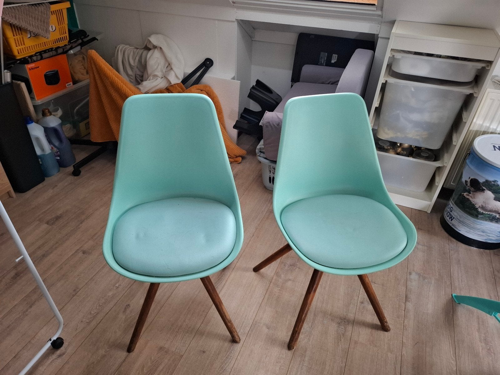 2 stoelen, Ophalen, Gebruikt, Twee, Overige kleuren