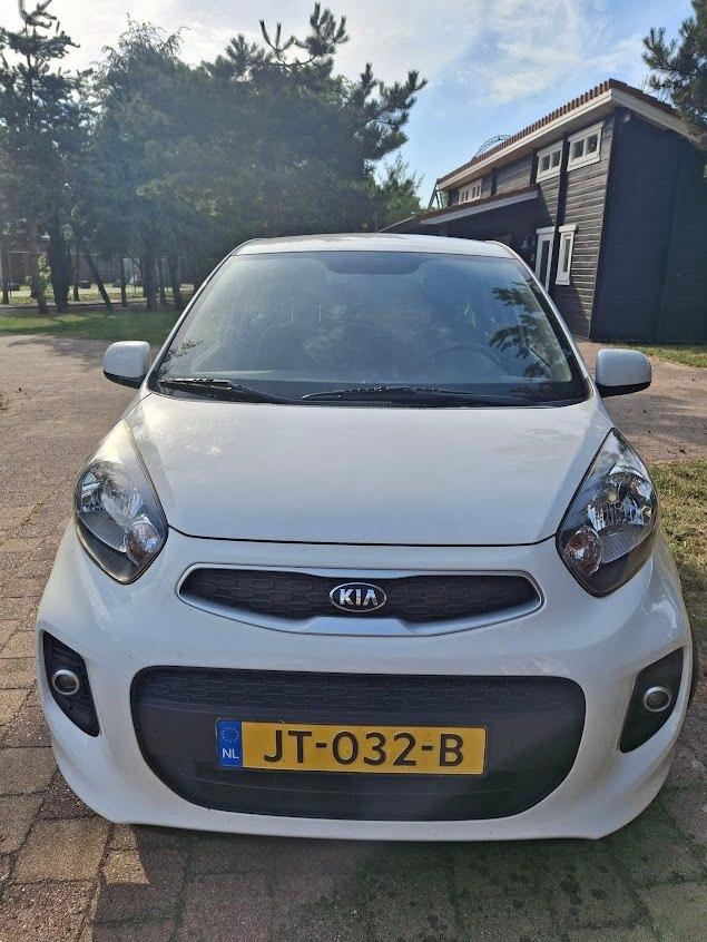 Kia Picanto 1.0 Cvvt 5-DRS 2016 Wit, Auto's, Kia, 4 stoelen, Wit, Origineel Nederlands, 24 km/l