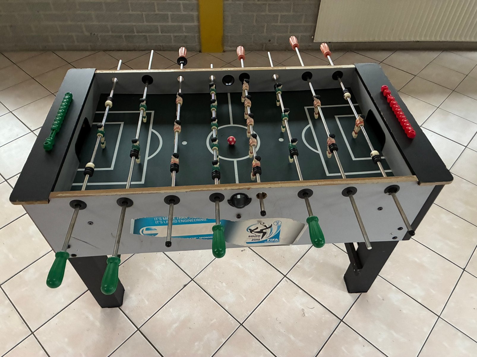 Voetbaltafel, Ophalen, Gebruikt