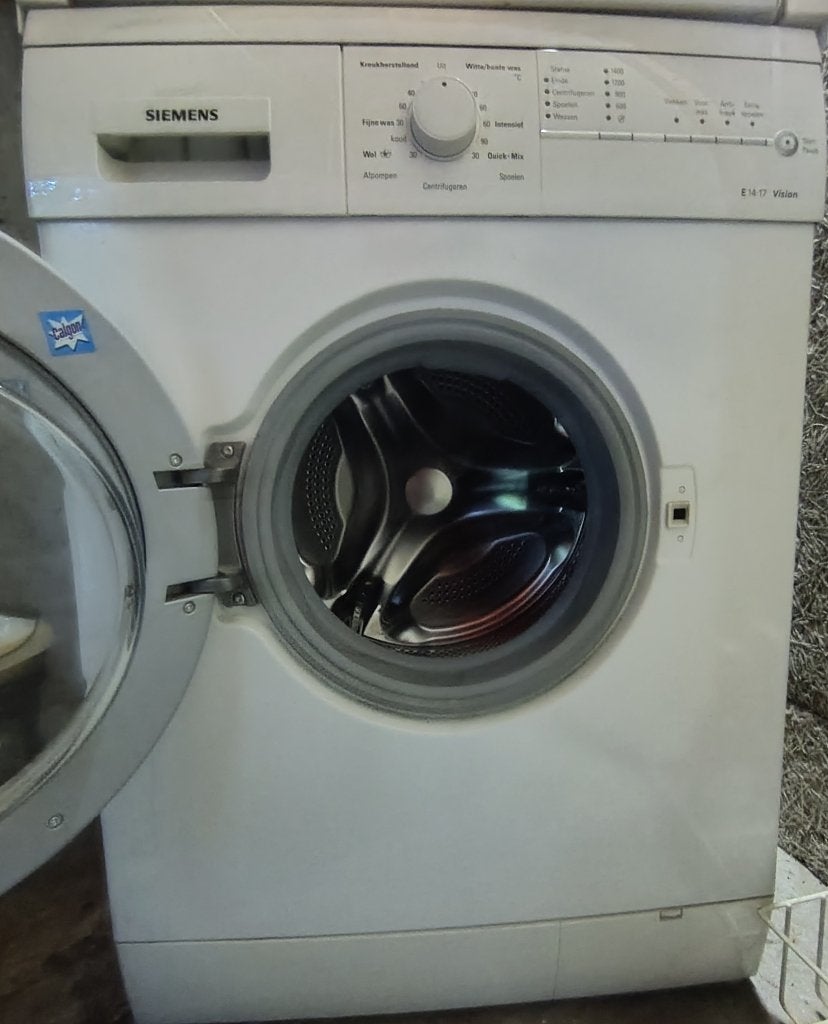 Siemens Wm14e170 Wasmachine 6kg 1400t, Ophalen, Gebruikt, Voorlader, Energieklasse A of zuiniger