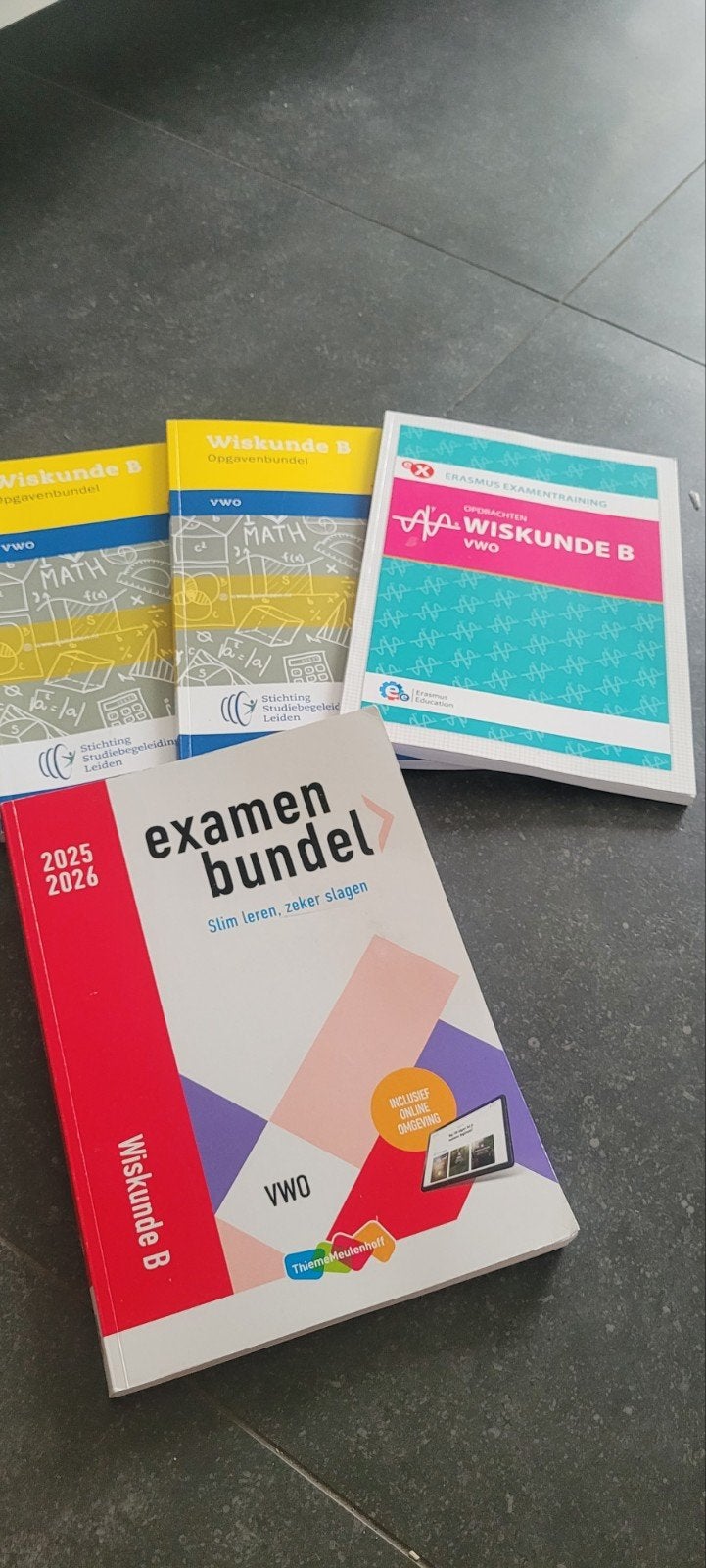 wiskunde B wwo examenbundel 2025 2026 en examenopgaven, Ophalen, Zo goed als nieuw, VWO