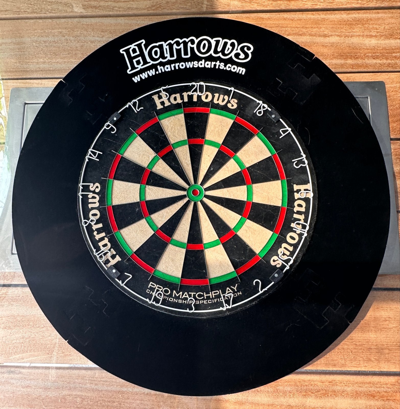 Harrows dartbord - Zo goed als nieuw, Ophalen, Zo goed als nieuw, Dartbord