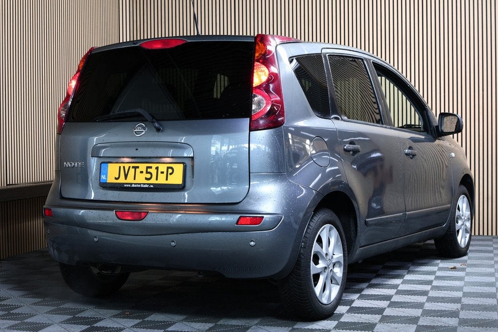 Nissan Note 1.6 Connect Edition AUTOM NAVI AIRCO CRUISE BT ", Auto's, Nissan, 15 km/l, Gebruikt, 4 cilinders, Leder en Stof