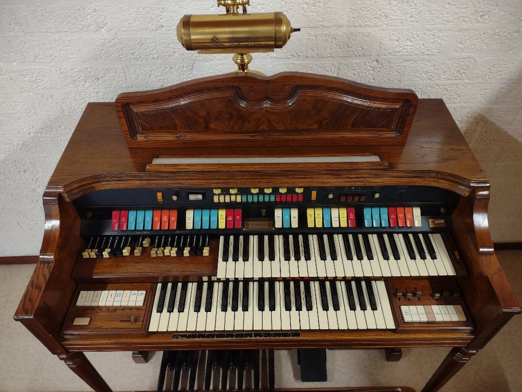 Hammond orgel met bijbehorend bankje, Muziek en Instrumenten, Ophalen, Gebruikt, 2 klavieren, Hammondorgel