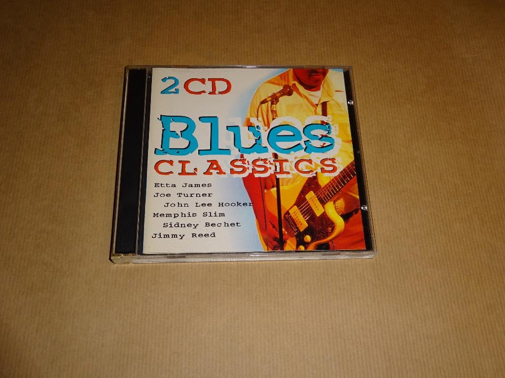 2 CD Blues Classics, Cd's en Dvd's, Cd's | Jazz en Blues, Zo goed als nieuw, Blues, 1980 tot heden, Ophalen of Verzenden