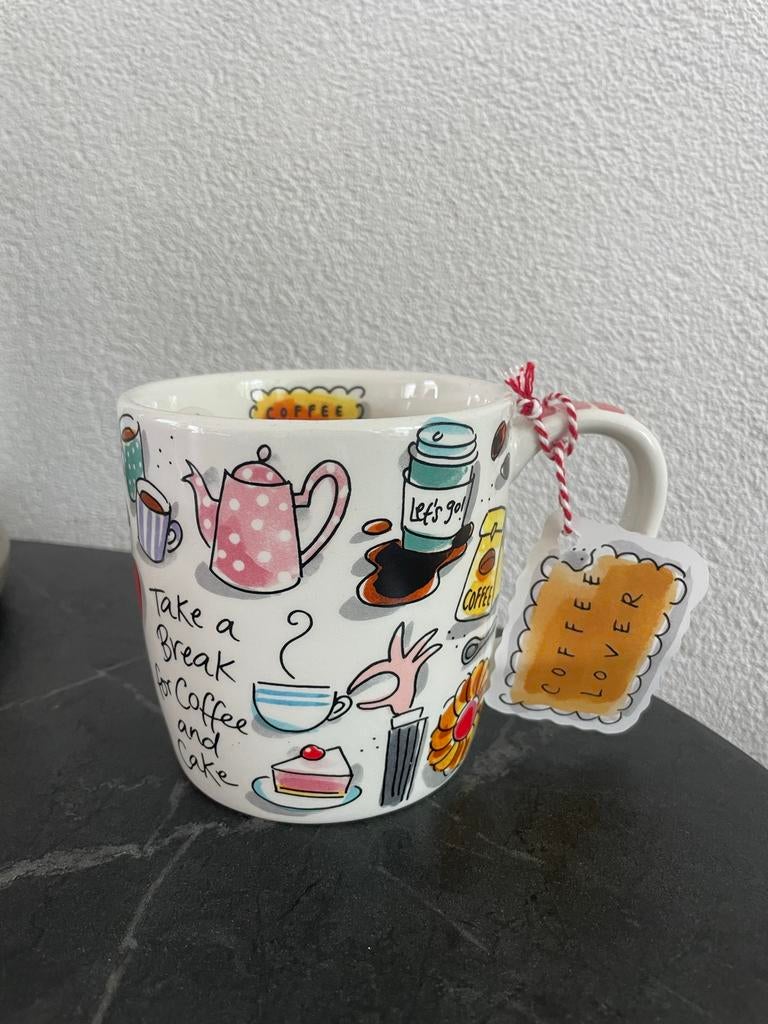 Blond Amsterdam x Senseo Aardewerk Mok - Nieuw (0,5L), Ophalen, Blond Amsterdam, Nieuw, Kop(pen) en/of Schotel(s)