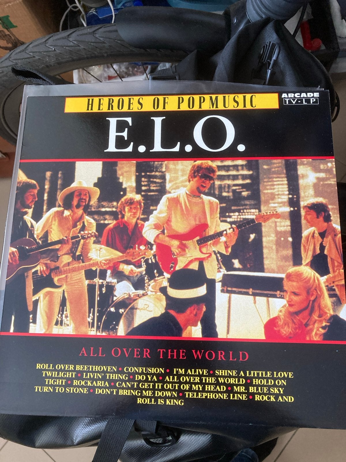 ELO - All Over The World (Heroes of Popmusic) LP, LP, Gebruikt, 12 inch, Verzenden