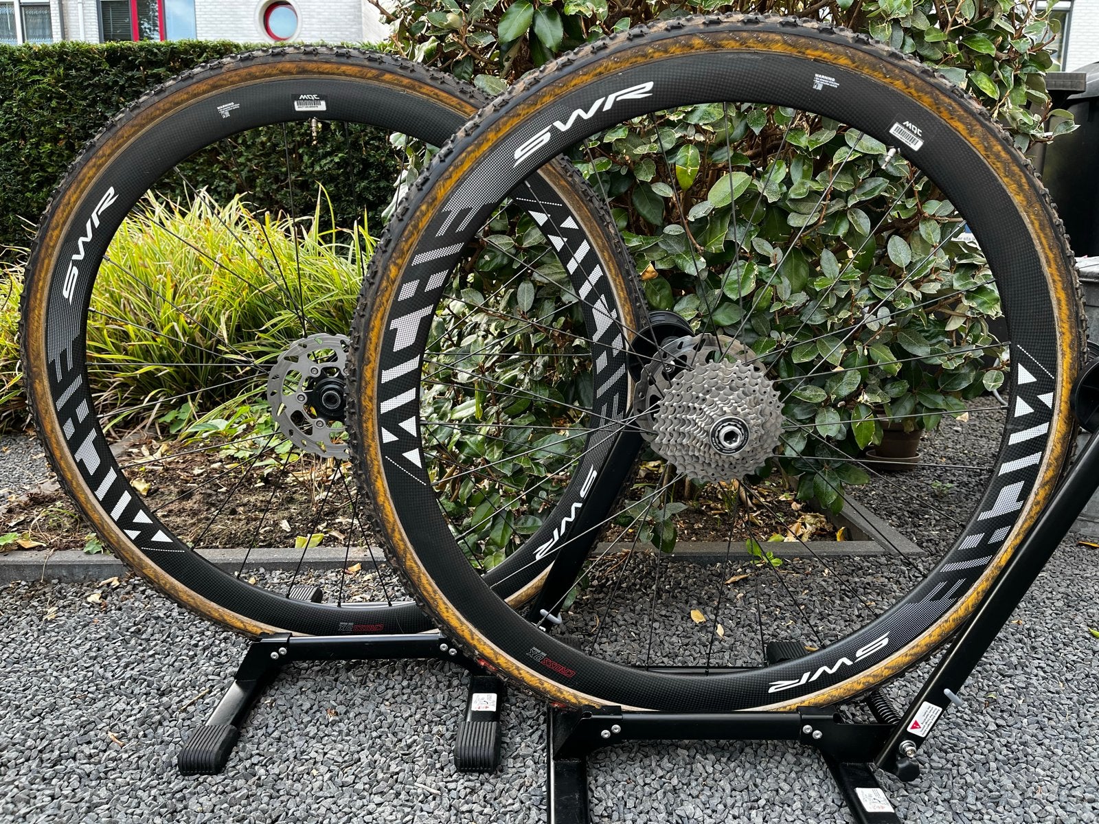 Miche SWR Cyclocross Tubewielen met Limus Banden, Fietsen en Brommers, Gebruikt, Racefiets, Carbon, Ophalen