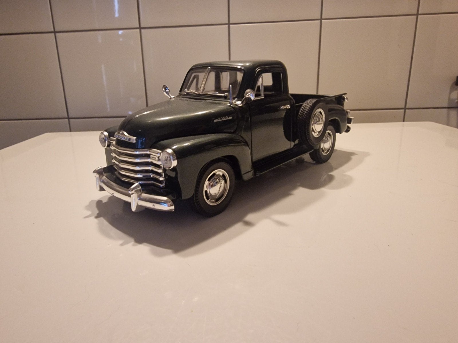 Mira 1/18 Chevrolet Pickup 1953, Hobby en Vrije tijd, Ophalen of Verzenden, Zo goed als nieuw, Auto, Overige merken