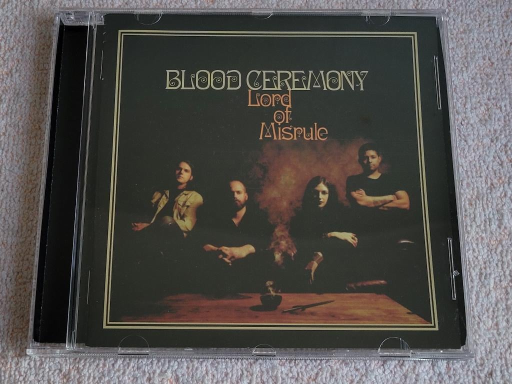 BLOOD CEREMONY - Lord Of Misrule CD (ROCK) ZGAN, Ophalen of Verzenden, Zo goed als nieuw, Poprock
