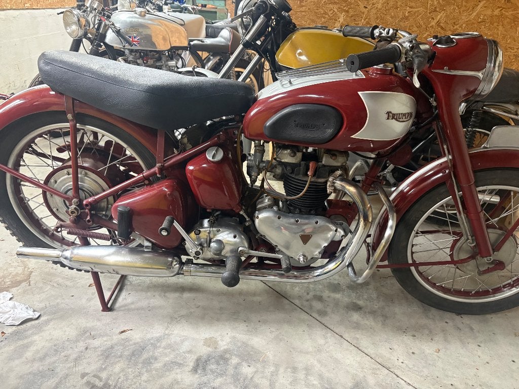 Triumph Speedtwin 1949, Motoren