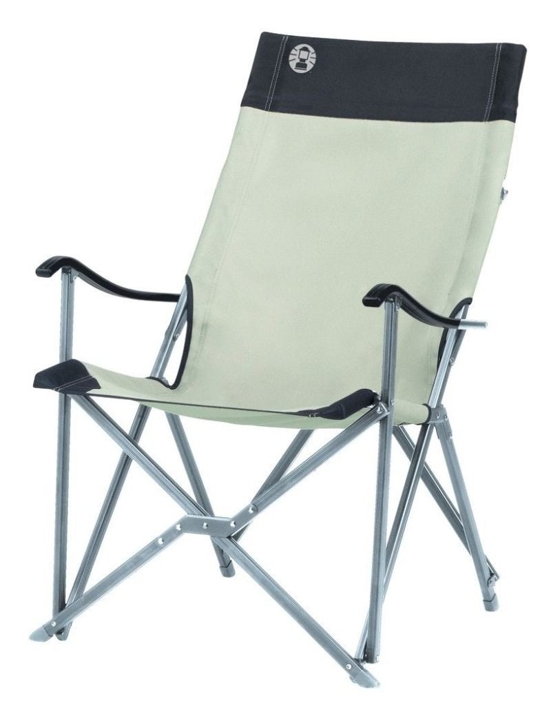 Coleman Sling Campingstoel - Opvouwbaar – Kaki, als niuew, Caravans en Kamperen, Kampeermeubelen, Ophalen, Zo goed als nieuw, Campingstoel