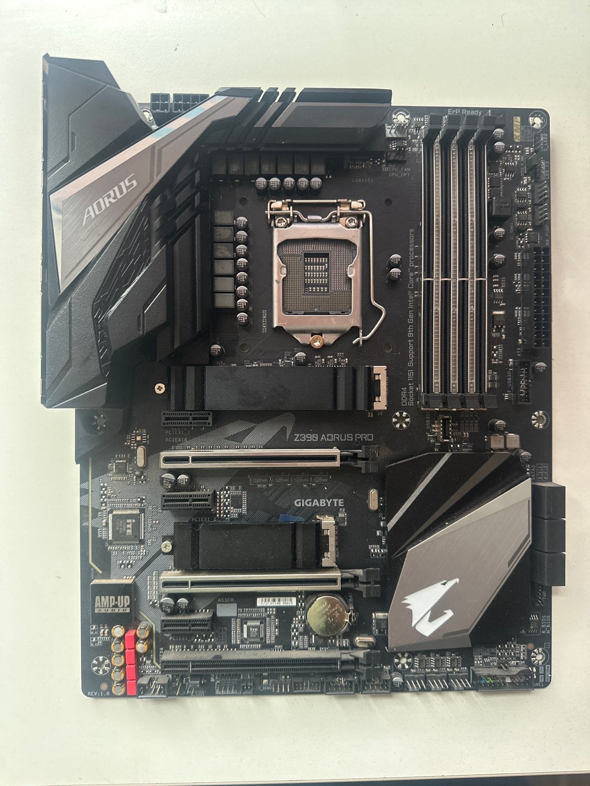 Gigabyte Z390 AORUS Pro, Computers en Software, Chomi., DDR4, Ophalen of Verzenden, Zo goed als nieuw