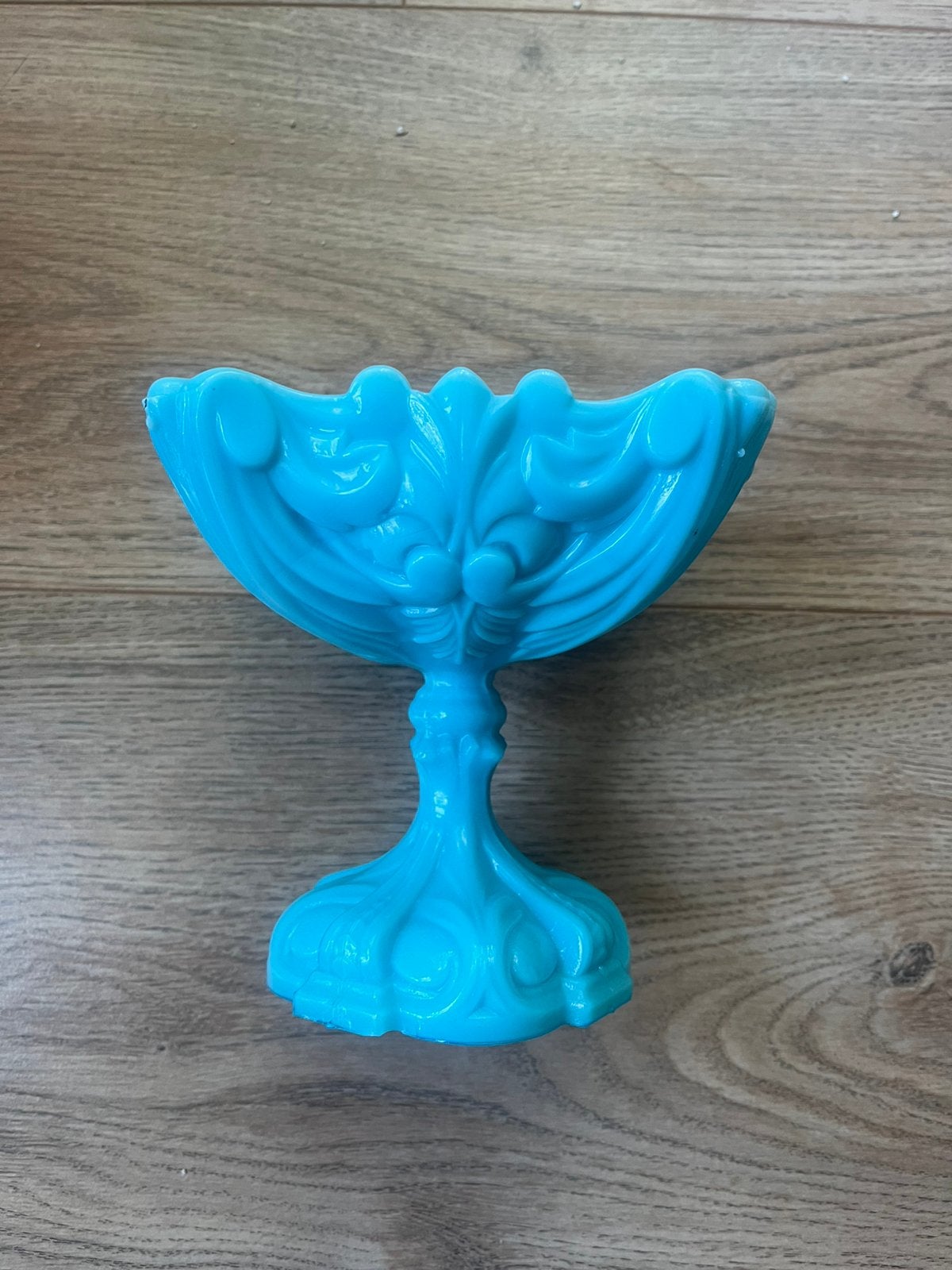 Opaline / melkglas fruitschaal bokaal Broquante, Ophalen of Verzenden