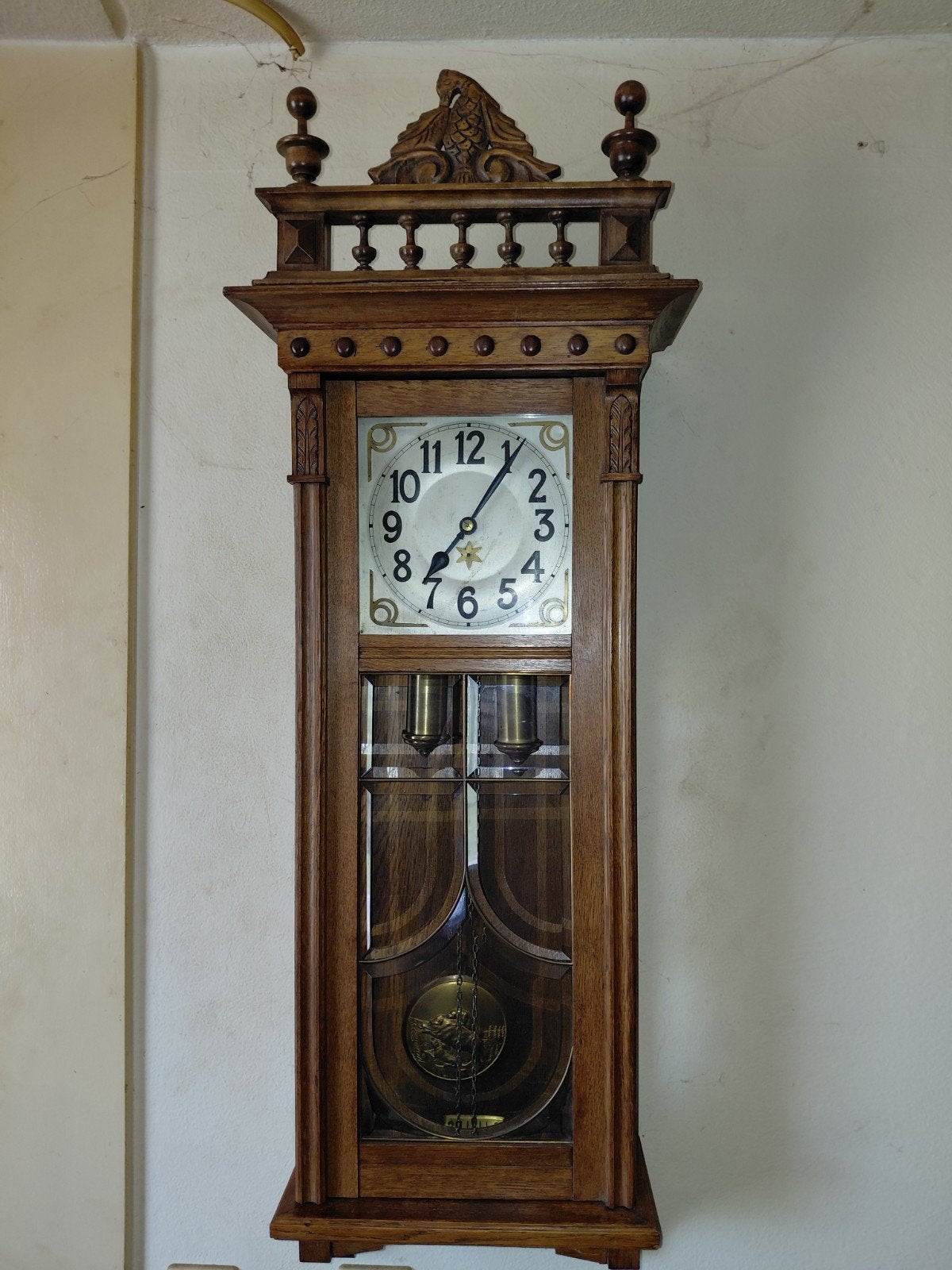 2gewichten regulateur., Ophalen