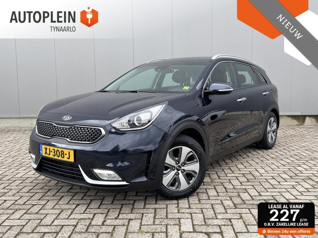 Kia Niro 1.6 GDi Hybrid ExecutiveLine 1e eig|Carplay|Trekhaa, Gebruikt, Met garantie (alle), Blauw, 1390 kg