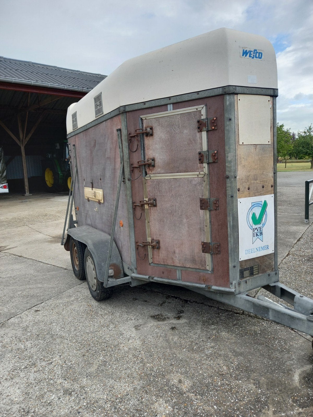 Veetrailer, Dieren en Toebehoren, Ophalen, Gebruikt