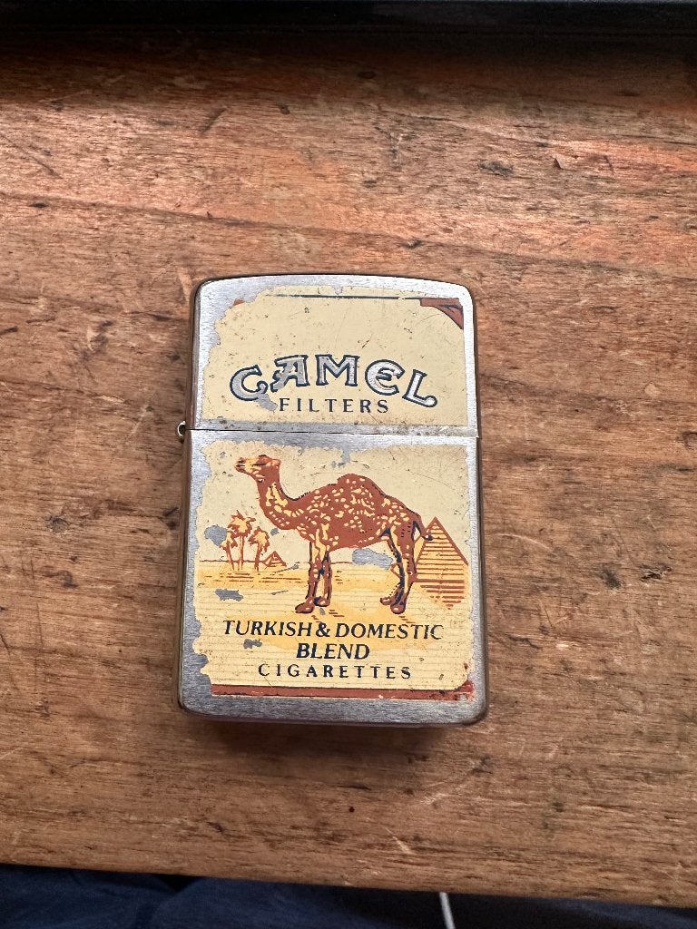 zippo Camel filters 1990 50 euro inclverzenden, Verzamelen, Verzenden, Gebruikt, Aansteker