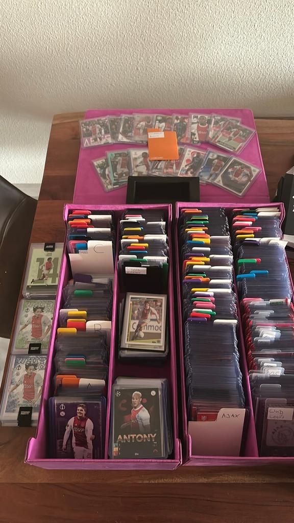 Grote Ajax kaartencollectie, Verzamelen, Ophalen of Verzenden, Gebruikt, Ajax, Spelerskaart